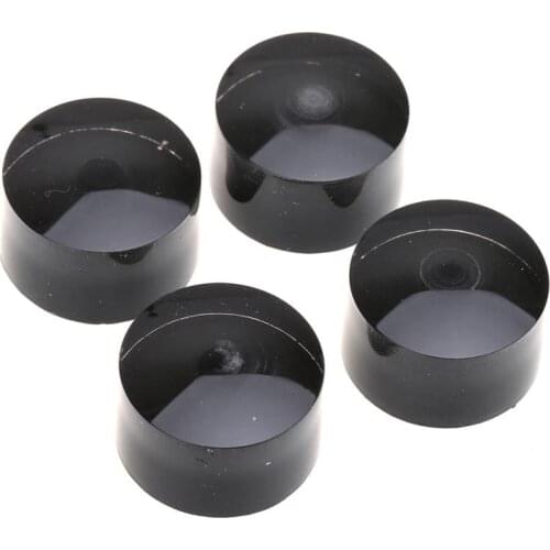Musiclily Pro Metric Size 18 Splines Guitar Speed Knobs for Gretsch Streamliner Style, Black (Set of 4)