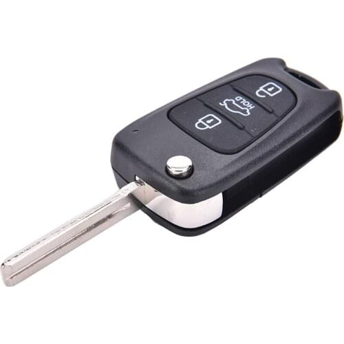 Replace Flip Key Shell fit for KIA Rondo Sportage Soul Rio Remote Case New 3 Buttons