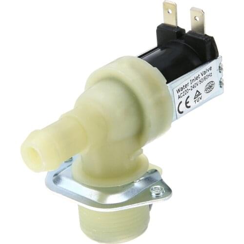 1pcs 3/4'' 12mm Dishwasher Water Inlet Solenoid Valve Male Connect thread For Washing Machine Cleaner AC 220V~240V