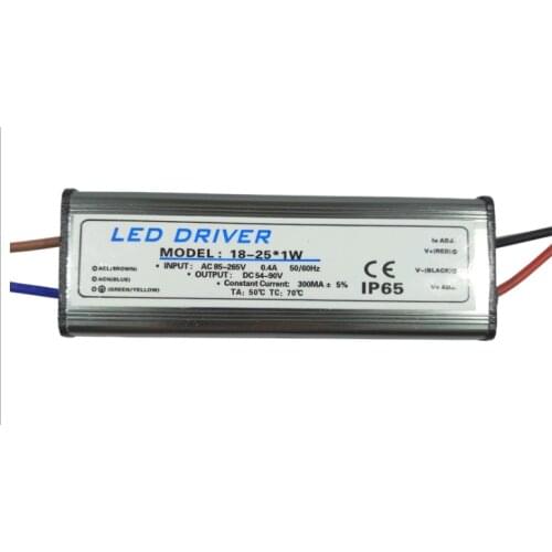 Led waterproof power 18-25w outdoor lamp driving power bathroom lamp waterproof driving 18W 20W 24W