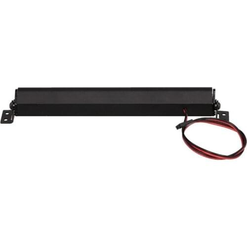 ​LED Light Bar Lamp White Light RC Car Metal Roof Spotlight for 1/10 TRAXXAS TRX4 D90 SCX10 ii GEN8 RC Crawler Spare Parts