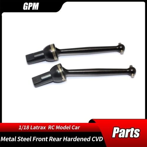 GPM 1/18 Latrax SST Teton Short-course Truck Metal Steel Front Rear Universal Hardened CVD Universal Joints RC Car Parts