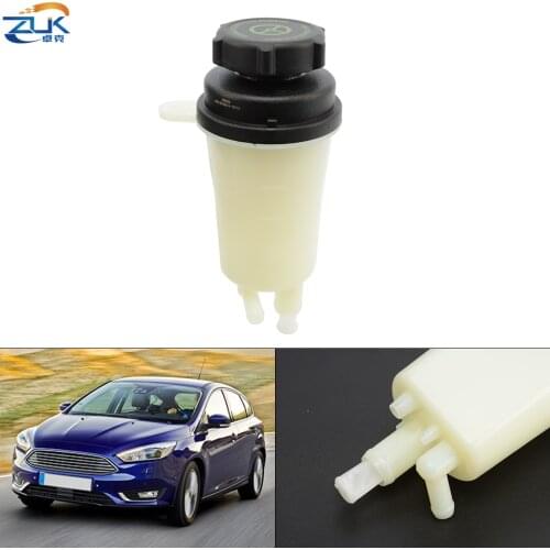 ZUK Power Steering Pump Fluid Reservoir Oil Tank For Ford For Focus MK3 2012-2017 Only For 1.6L 2.0L Engine