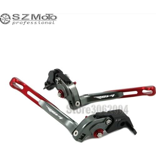 For Aprilia RSV4 /RSV4 FACTORY 2009-2014 2013 2012 Motorcycle Accessories Folding Extendable Adjustable Brakes Clutch Levers CNC