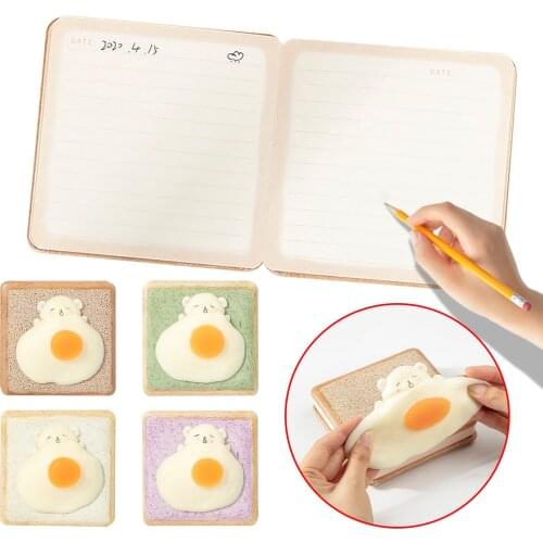 F4 Simple Soft Bear Reduced Pressure Journal Diary Notebook Decompression Vent Schedule Planner Office Stationery Student Gift