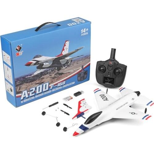 WLtoys High Quality A200 F-16B two-channel remote control camera fixed-wing glider model airplane Toys and Gift for Boyfriend
