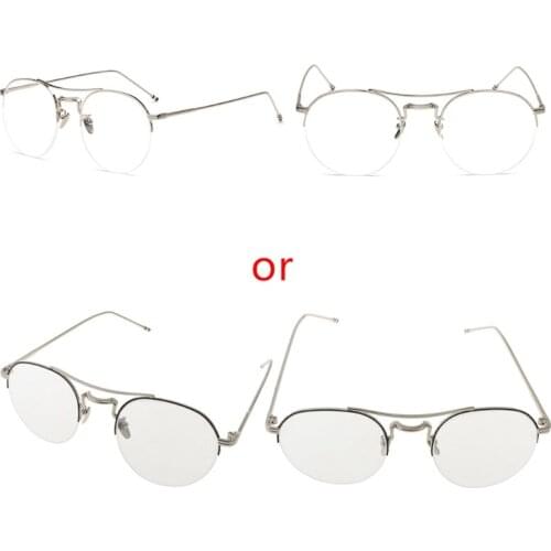 Hot Vintage Men Women Eyeglass Frame Glasses Retro Spectacles Clear Lens Optical Drop ship