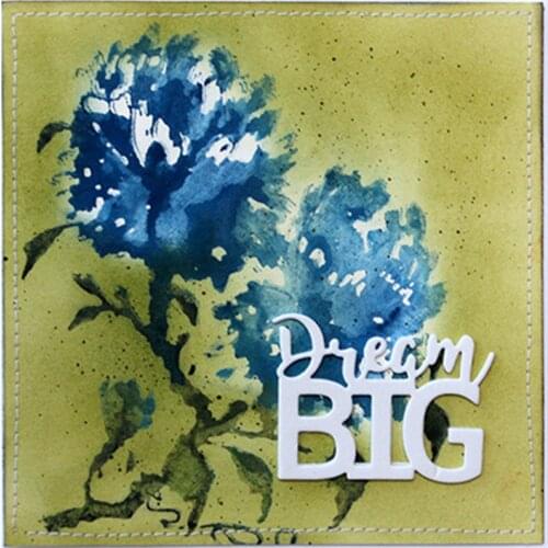 Big Dream Its The Litter Things Metal Cutting Dies Stencil For DIY Scrapbook Decorative Embossing Suit Paper Card Die Cutting