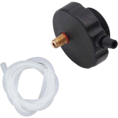 Mini Keg Basic Cap with Silicone Hose Portable Growler Dispenser Fit All size Mini Kegs Homebrew Beer Kegging Equipment