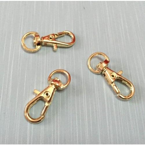 Nickel Lobster Swivel Clasps Clips,5/16 inch D-head inside wide (0.8 cm)