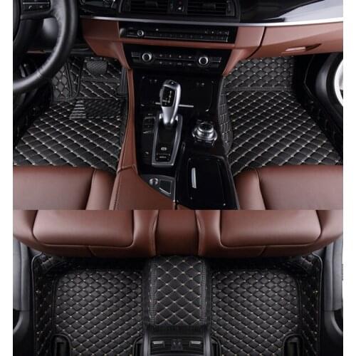 No Odor Wholy Surrounded Special Car Floor Mats for Mercedes Benz C200 Coupe Durable Waterproof Foot Carpets