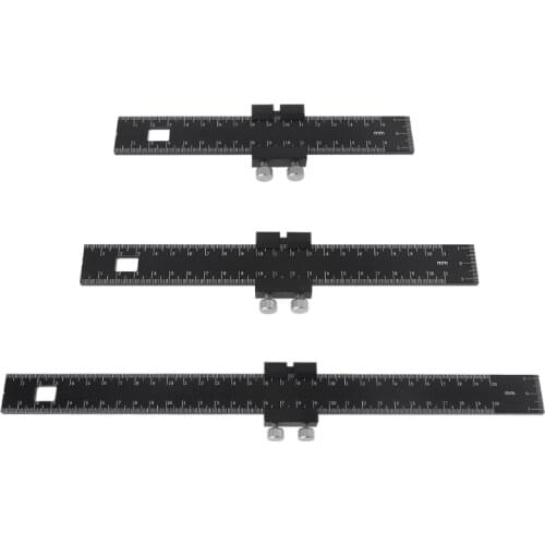 Ultra Precision T Square Ruler, High-precision Marking Ruler, T Type Hole Ruler for Woodworking Marking Scribing Line