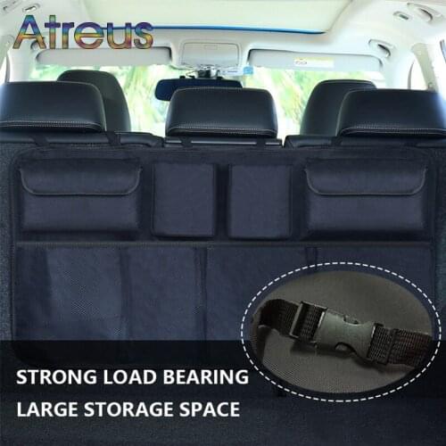Car Universal Trunk Organizer Backseat Storage Bag for Opel Insignia VW Golf 4 7 MK4 Peugeot 206 207 208 508 Touareg Tiguan 2017