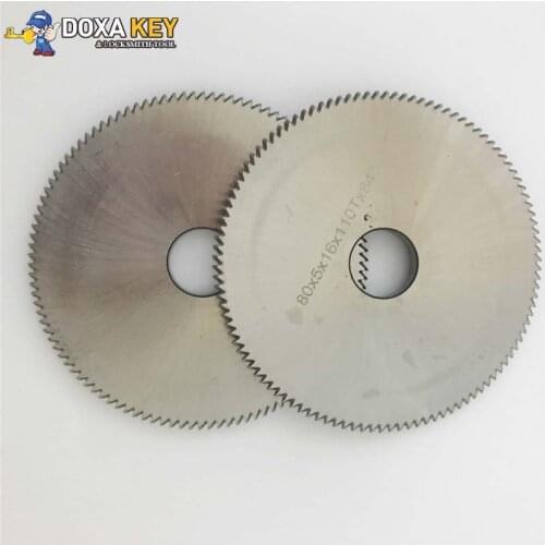 High speed steel M42 double angle milling cutter B81 key slotting cutter for AN-SAN TR-9930 key cutting machines