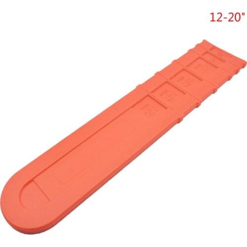 12/14/16/18//20/22/24in Chainsaw Bar Protective Cover Scabbard Protector Universal Guide Plate Holder Chain Saw Sleeve Tools