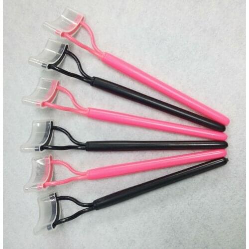 Curl Eyelash Comb Make up Mascara Guide Applicator Eyelash Comb Eyebrow Brush Curler Beauty Profesional Essential Tool New
