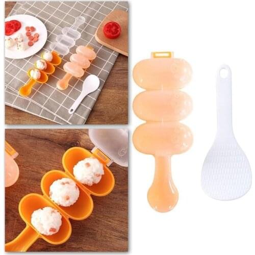 1PC Creativity Rice Ball Molds Sushi Mold Making Tools Onigiri Rice Bento Maker DIY Kitchen Mold Accessories Sushi Sushi Ma S4N5