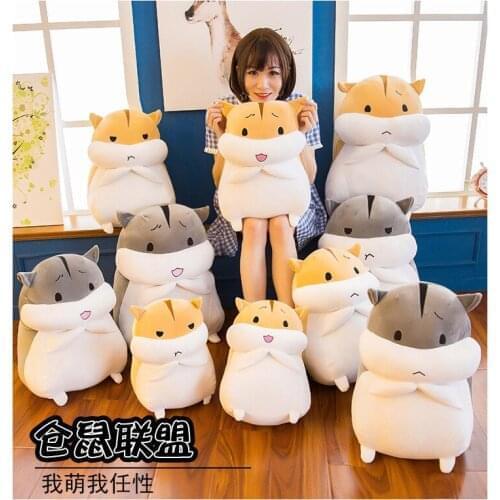 30cm new 2020 lovely down cotton hamster doll children doll stuffed animal pillow toys