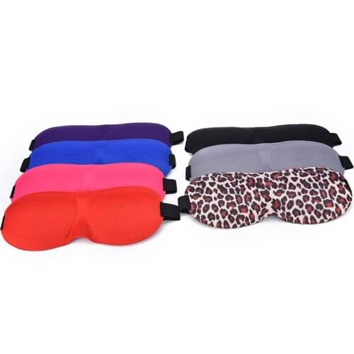 1Pcs 3D Sleep Mask Natural Sleeping Eye Mask Eyeshade Cover Shade Eye Patch Women Men Soft Portable Blindfold Travel Eyepatch