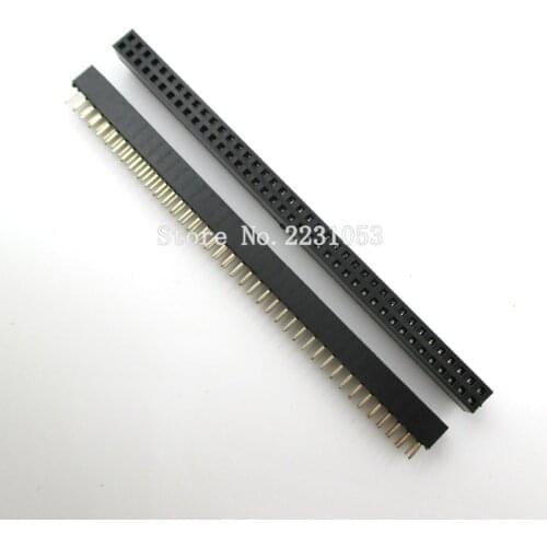 5PCS/LOT 2mm 2*40 Pin Female Double Row Pin Header Strip pin header