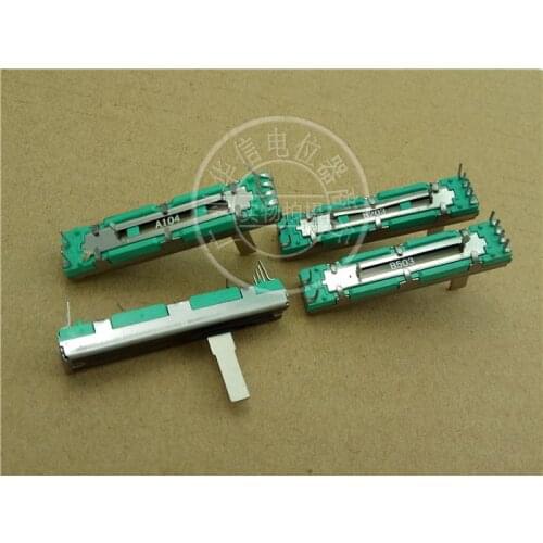 50pcs The straight slide potentiometer length 45mm SC3080GH .A20K B20K A10K B10k A100K B100K A50K B50K