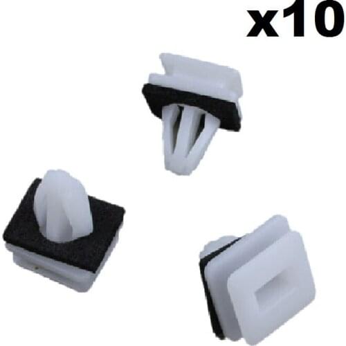 FOR HONDA CIVIC FOR CR-V ODYSSEY ACURA BUMPER SIDE SKIRT SILL TRIM CLIPS EXTERIOR x10 91504-SP1-003-2012
