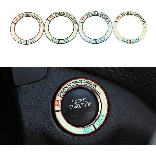 Jameo Auto Car Engine Ignition Key Ring Lumiuous for Suzuki Jimny The Kizashi Grand Vitara SX4 VITARA Works Baleno Celerio Swift