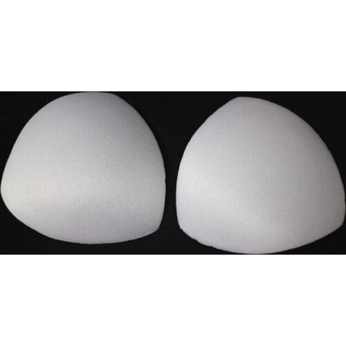 Black white Soft Sponge Foam Bra Cup Pads Push Up Removeable Padding for Women Insert Sewing Accessories 50pair WB83