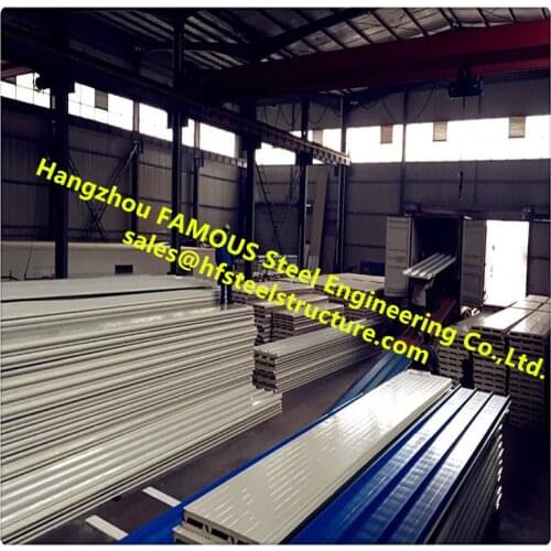 EPS Polystyrene Insulated Sandwich Panels for Metal Buildings Roofing System