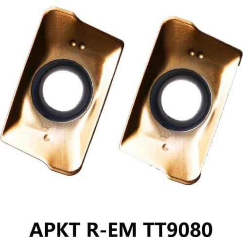 Original APKT09T308R-EM APKT09T316R-EM APKT1204PER-EM APKT1705PER-EM TT9080 APKT 09T308 09T316 APKT1204 Milling Cutter Turning