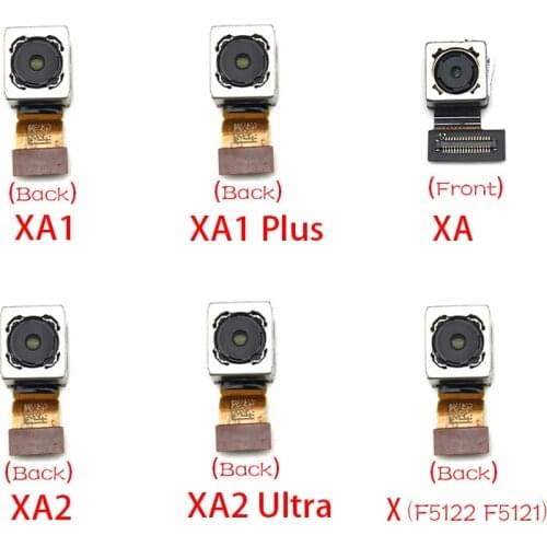 New Back Rear Camera Module Flex Cable + Front Facing Camera For Sony Xperia X XA1 XA2 Ultra L1 L2 Replacement
