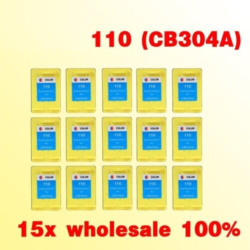 15x For for110 Ink Cartridge compatible for 110 Photosmart A310 A311 A314 A316 A320 A516 A526 A612 A617 A618