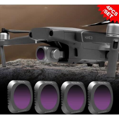 Sunnylife Filter Kit ND8-PL + ND16-PL + ND32-PL + ND64-PL Lens Filter for DJI MAVIC 2 PRO Drone