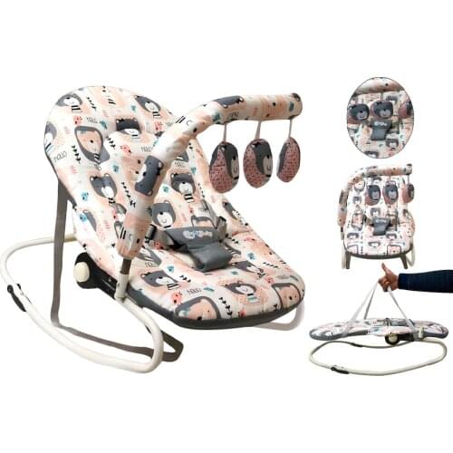 Rocking Baby Lounge Chair Newborn Baby Room Furniture Crib Spring Swing Travel Bed Moving Nest Child Chair