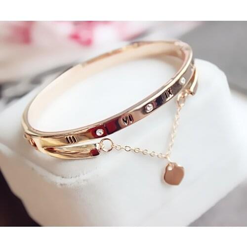 ENDELI 2021 Fashion jewelry Temperament Joker Bracelet Fit DW Crystal From Swarovskis 2 Colors For Woman Wedding jewelry