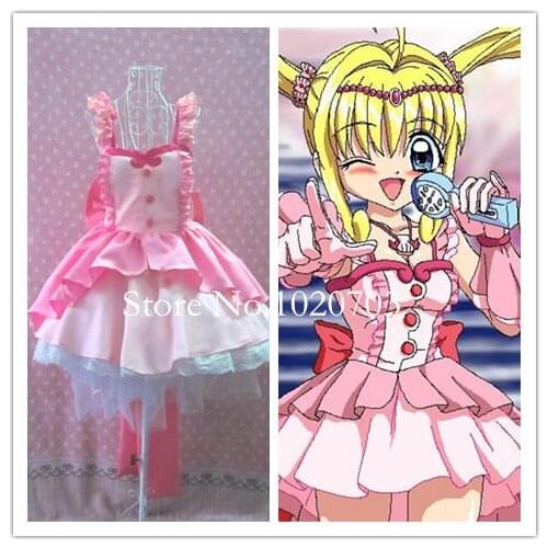 New Mermaid Melody Pichi Pichi Pitch Lucia Nanami Dress Cosplay Costume