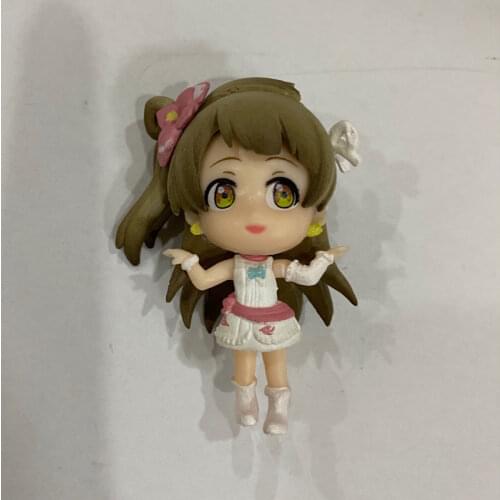 1Pcs Kawaii Cute Anime Lovelive Girls Doll School Idol Project Maki Eli Kousaka Honoka Figure Minami Kotori Model Kid Child Toy