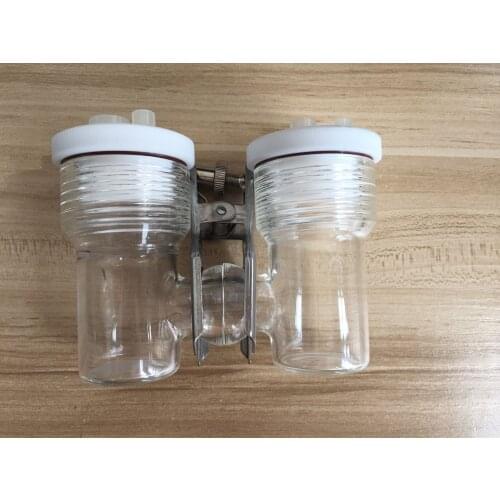 Replaceable Membrane H-type Electrolytic Cell CH2010-S Sealed Type Intermediate Ion Membrane Can Be Quickly Replaced