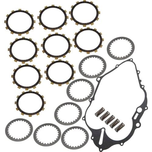 1030680086 Heavy Duty Clutch Kit Discs for Yamaha Raptor 660 Disks Springs Gasket 2001-2005