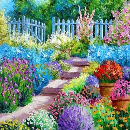 Fairy garden photo background vinyl story tale baby girls photography backdrops for photographer studio props photophone F-1076