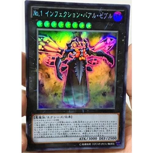 Yu Gi Oh Number 1: Infection Buzz King DIY Toys Hobbies Hobby Collectibles Game Collection Anime Cards