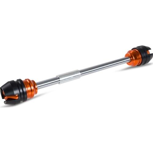 Motorcycle Front Axle Fork Wheel Protector Crash Sliders For KTM Duke 125 200 2011 2012 2013 2014