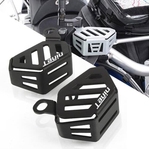 Motorcycle Accessories Clutch Brake Oil Pump Cover Rear Fluid Reservoir Guard Protect Cup For BMW RnineT R nineT 2014-2016 2015