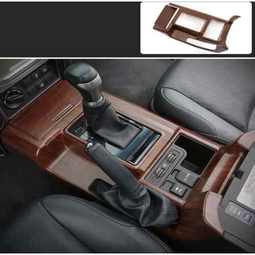 For Toyota Land Cruiser Prado J150 150 2018 Car Central Control Gear Panel Decorative Interior Accessories Car Styling