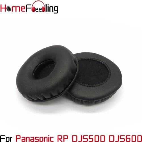 Homefeeling Ear Pads for Panasonic RP DJS500 DJS600 Headphones Super Soft Velour Sheepskin Leather Ear Cushions Replacement