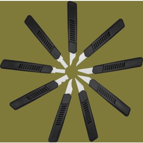 Ceramic Scraper Deburring Cutting Plastic Glue Outer Arc Ceramic Edger