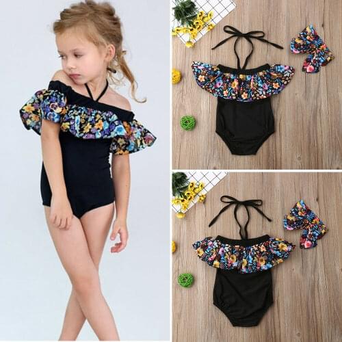 Hot Summer Kids Baby Girls Swimsuit Swimwear Swimming Bikini Bathing Suit Beachwear