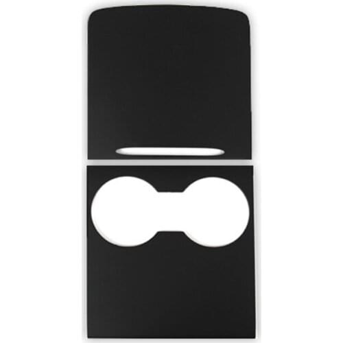 Model 3 Model Y Center Console Wrap ABS Matte Black Console Cover Interior Decoration Wrap Trim Accessories