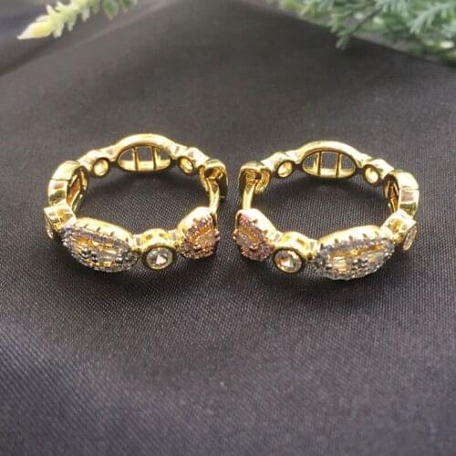 Vanifin Fashion Jewelry Stylish Delicate Gorgeous Earrings Full Micro inlay Micro Plated Banquet Popular The daily Best Gift