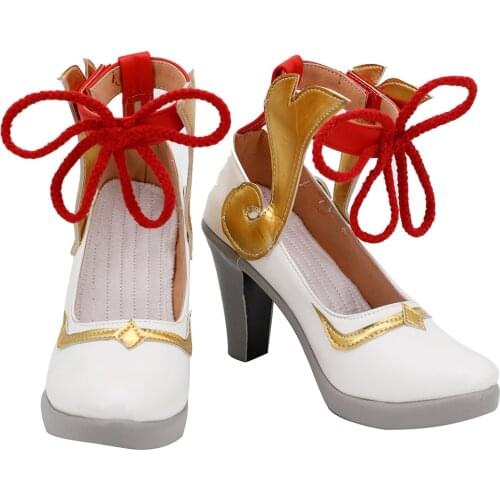 Genshin Impact GanYu Cosplay Shoes Boots Halloween Costumes Accessory Custom Made